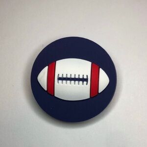5/$10 Football crocs charm/jibbitz